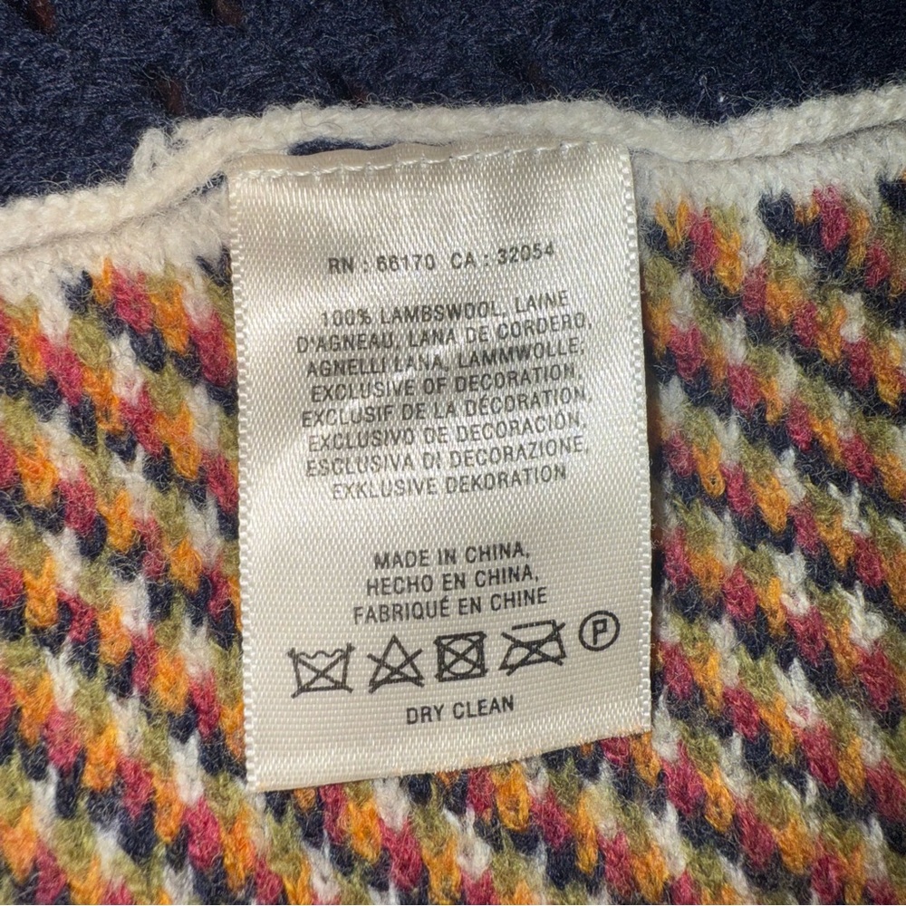 Anthropologie Angel of the North Wrap Shawl Floral Boho Embroidery - Picture 7 of 8